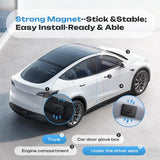 Tracker for Vehicles, Up to 6-Month Battery 4G LTE Car Tracker with Strong Magnetic 90-Day Location History, Global Coverage Real-Time Tracker Device for Vehicles Subscription Needed